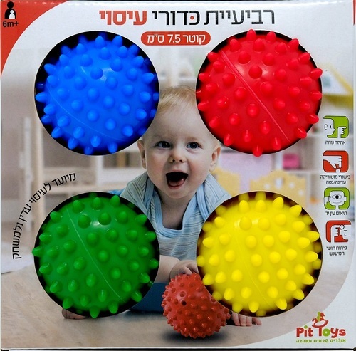 רביעיית כדורי עיסוי PIT T...